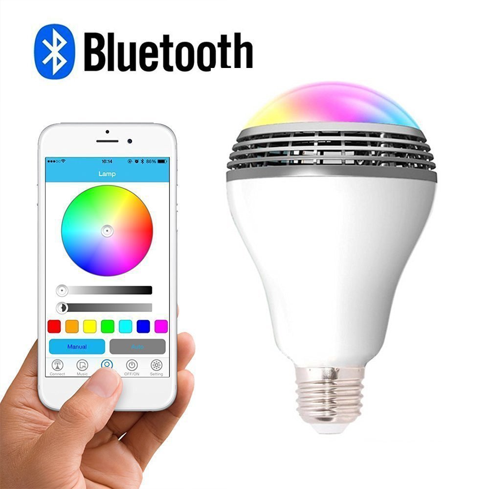 Creative LED Smart Bluetooth Bulb Speaker